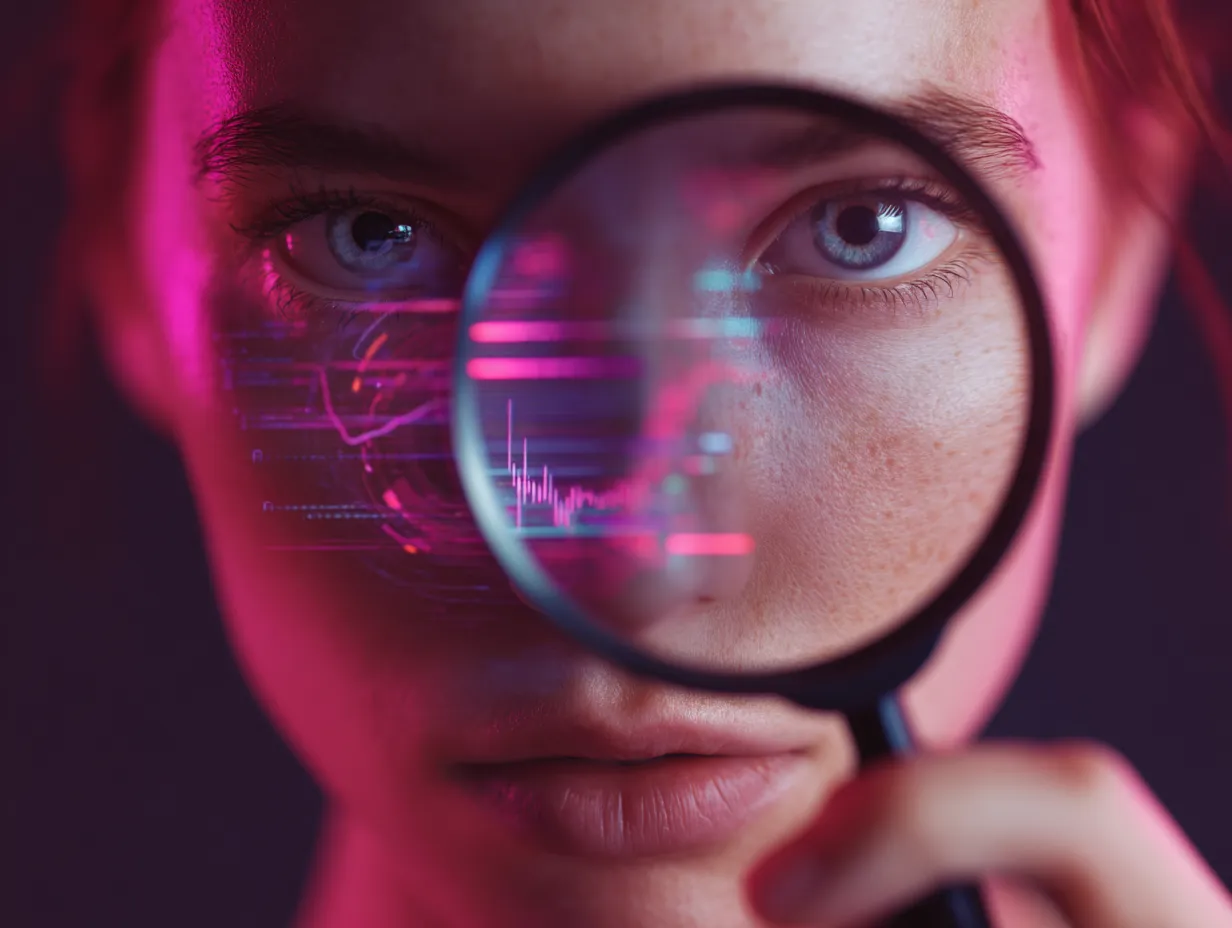 Com Calcular el ROI en Màrqueting Digital 1 u1157782559 Cinematic close up of a young woman holding a sle f87e173d f353 45a3 a685 7756d8bf5bd7 1